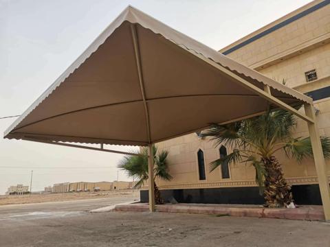 الإعلان عن اشتراطات وضوابط جديدة لتركيب المظلات أمام المنازل في السعودية..